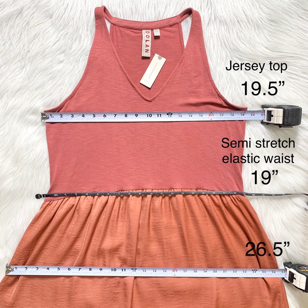 SOLD-NWT Anthropologie Terracotta Dress - Picture 9 of 10